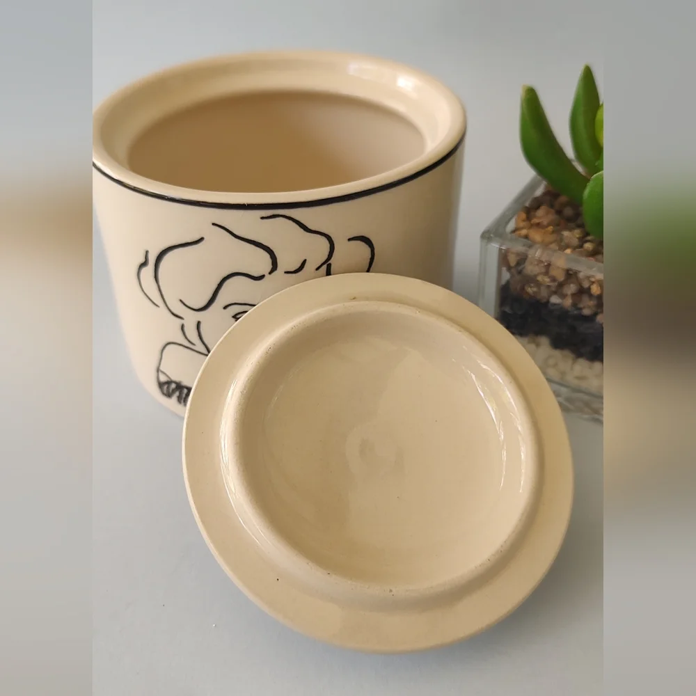 Sango Handcrafted Francesca French Lady Sugar Bowl Style Modern Collection